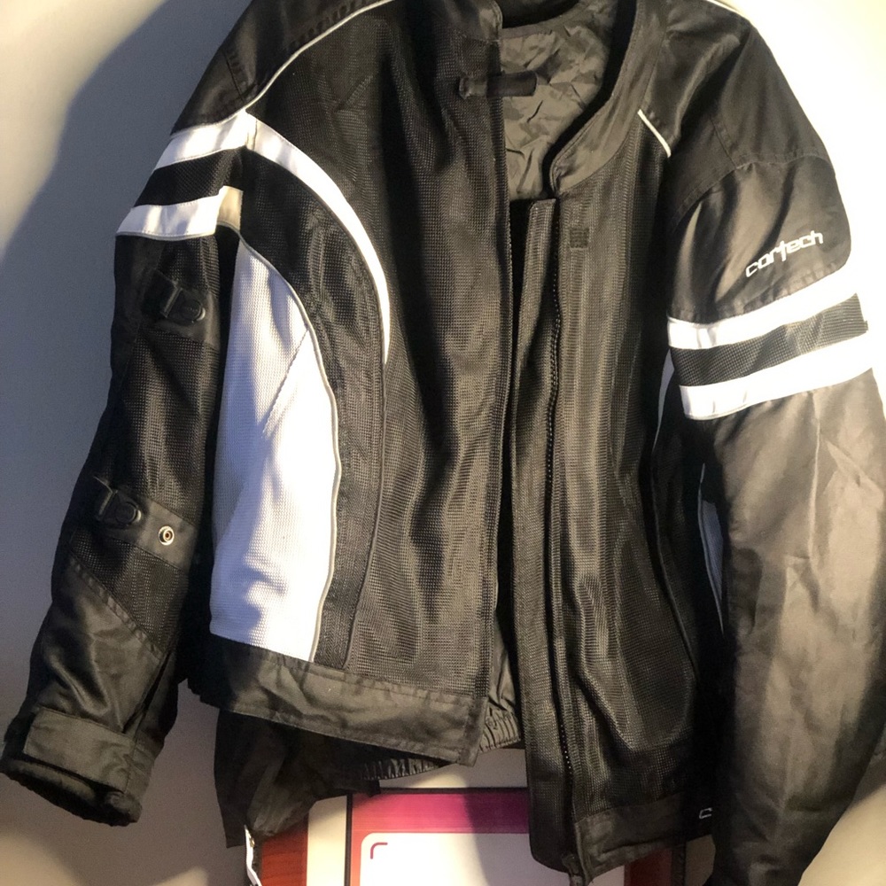 Cortech Motorcycle Jacket W Sz Lg